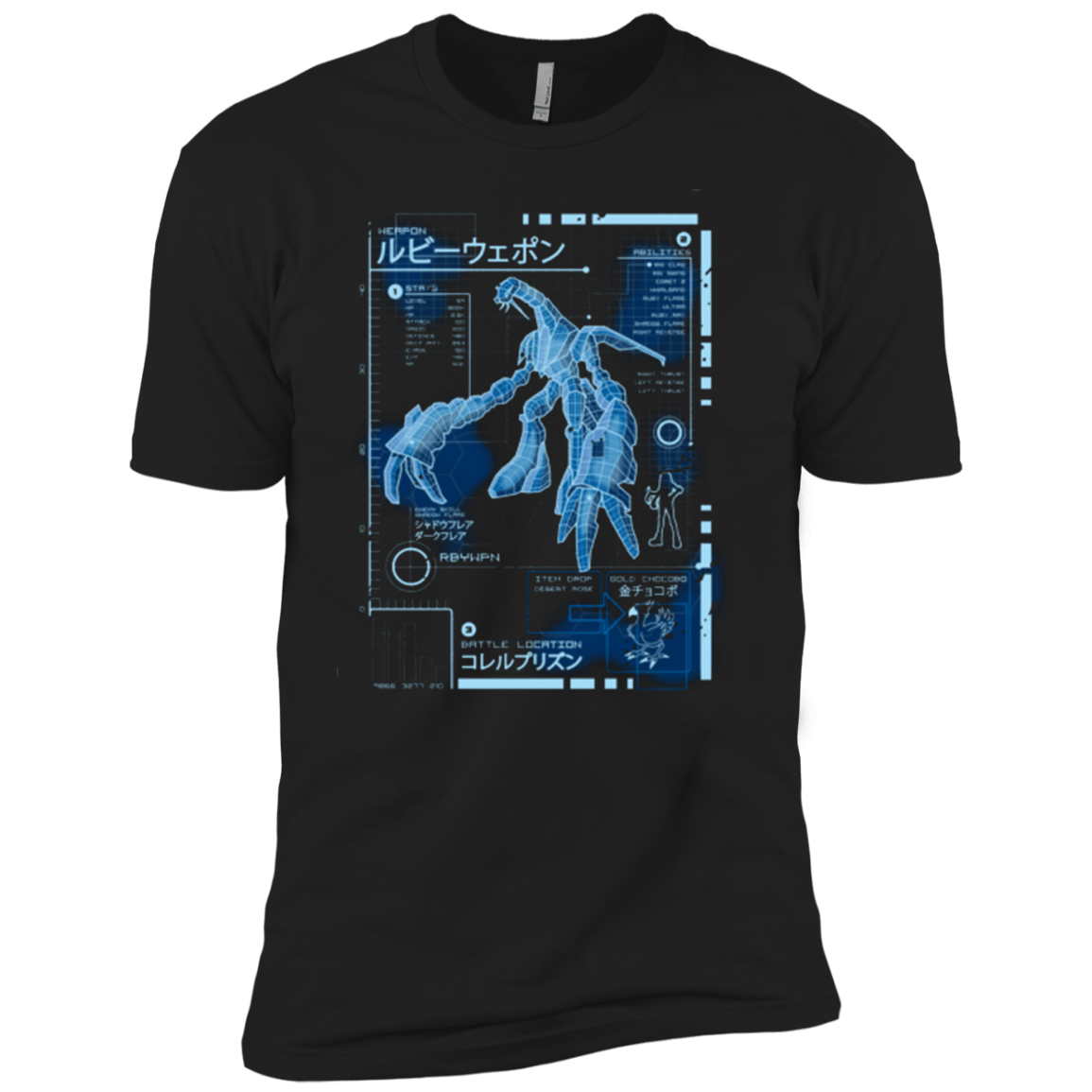 T-Shirts Black / YXS RUBY BLUEPRINT Boys Premium T-Shirt