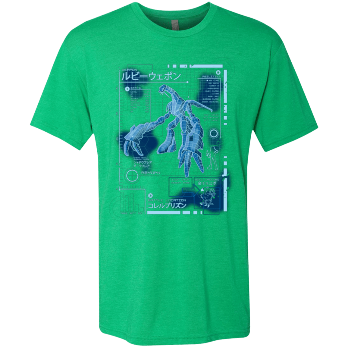 T-Shirts Envy / Small RUBY BLUEPRINT Men's Triblend T-Shirt