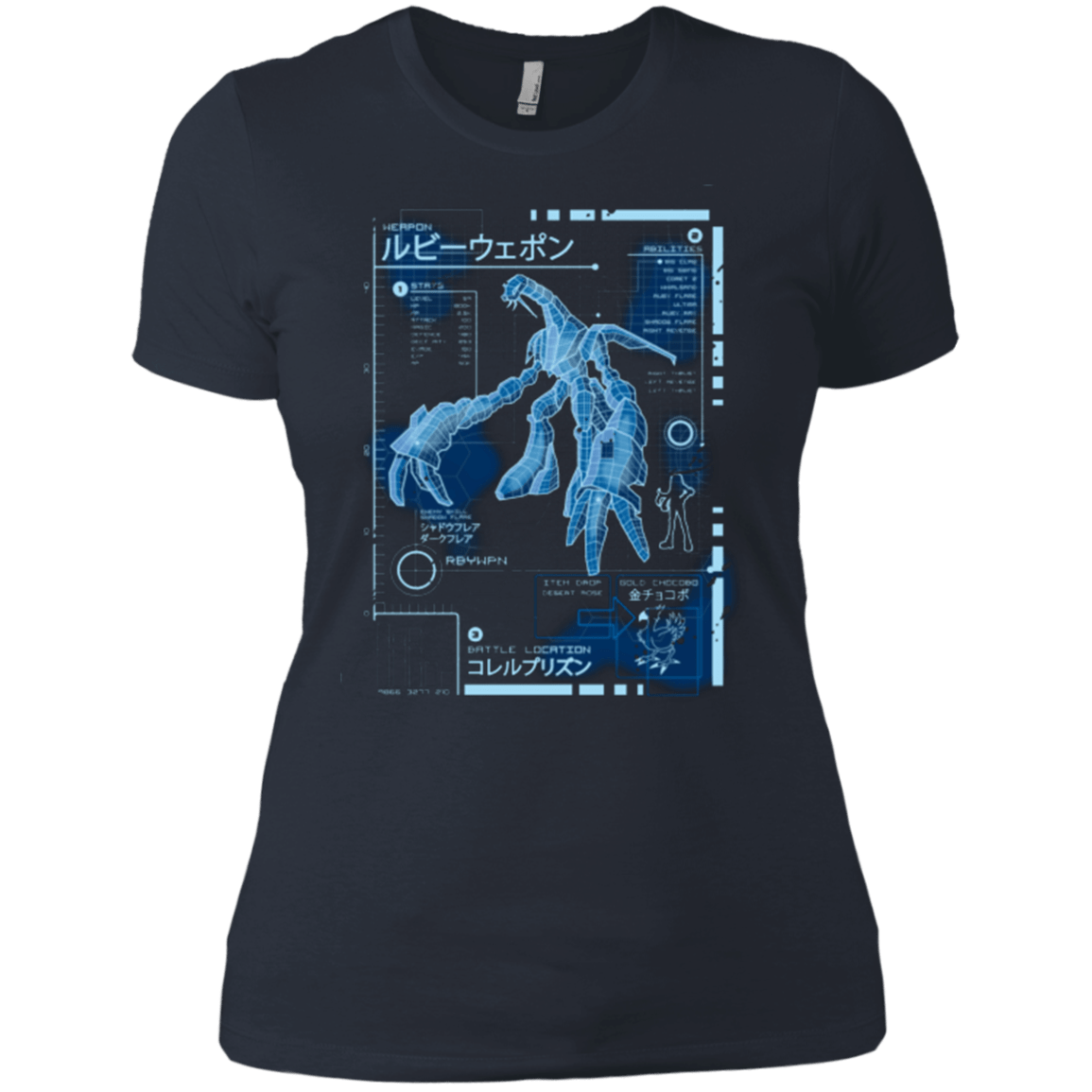 T-Shirts Indigo / X-Small RUBY BLUEPRINT Women's Premium T-Shirt
