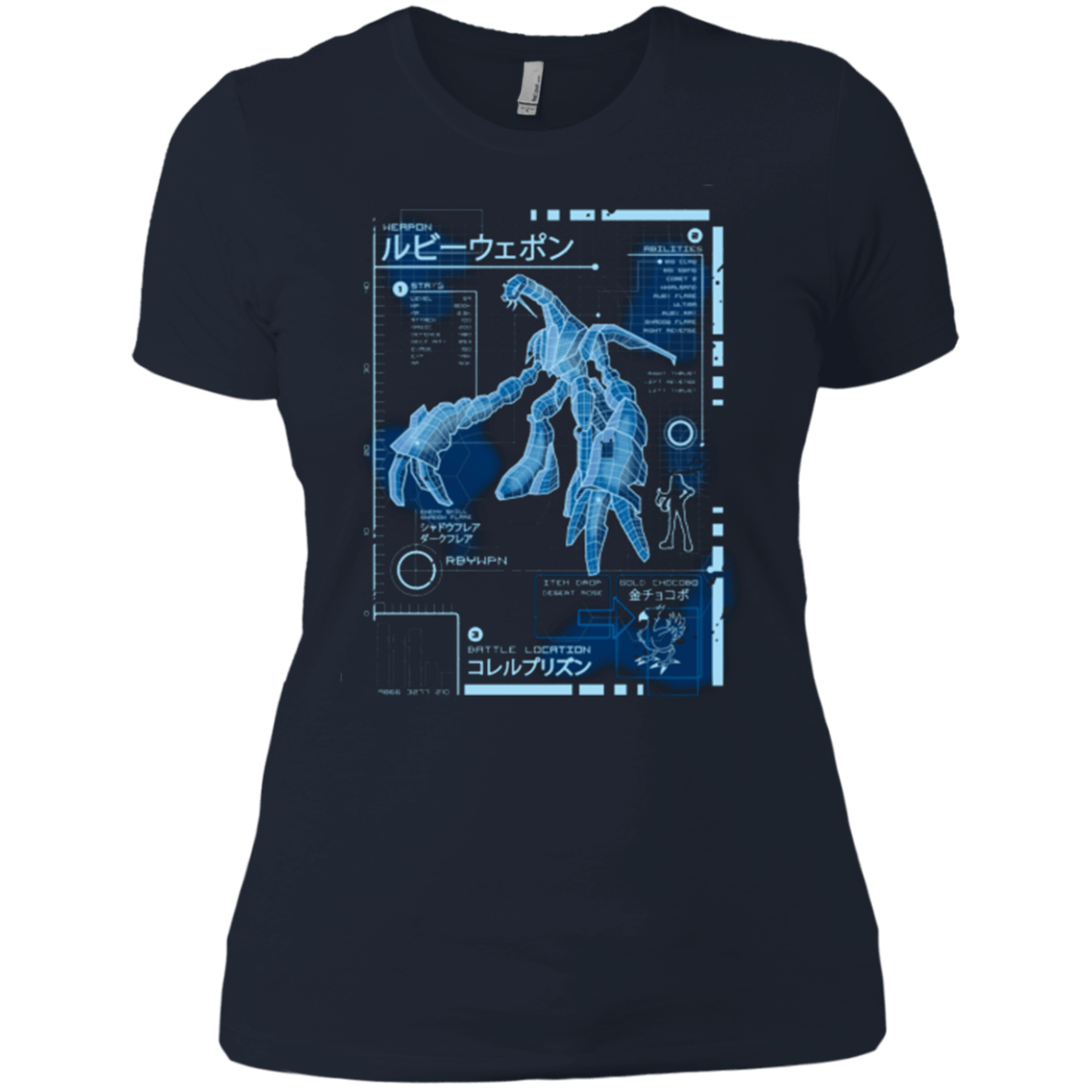 T-Shirts Midnight Navy / X-Small RUBY BLUEPRINT Women's Premium T-Shirt