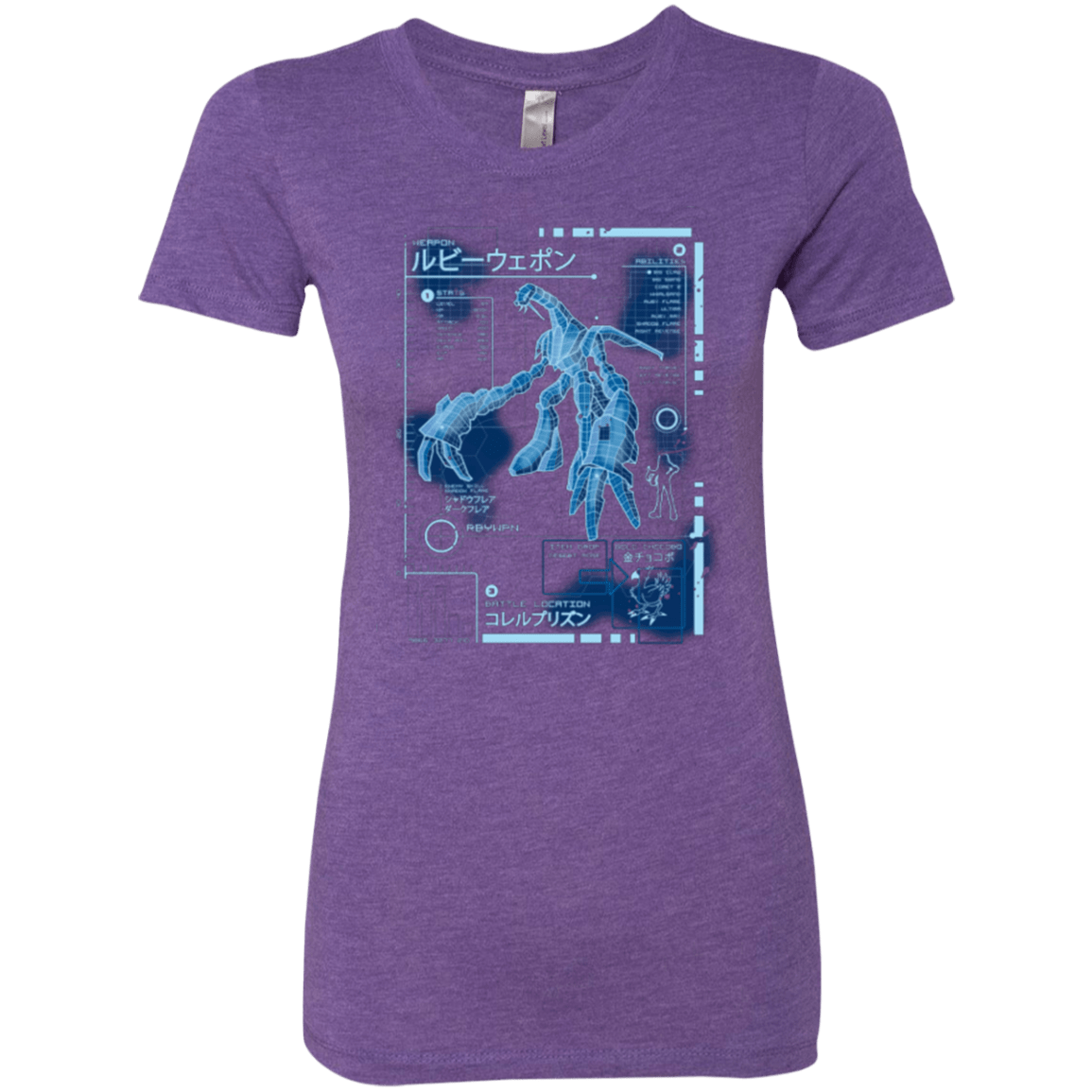T-Shirts Purple Rush / Small RUBY BLUEPRINT Women's Triblend T-Shirt
