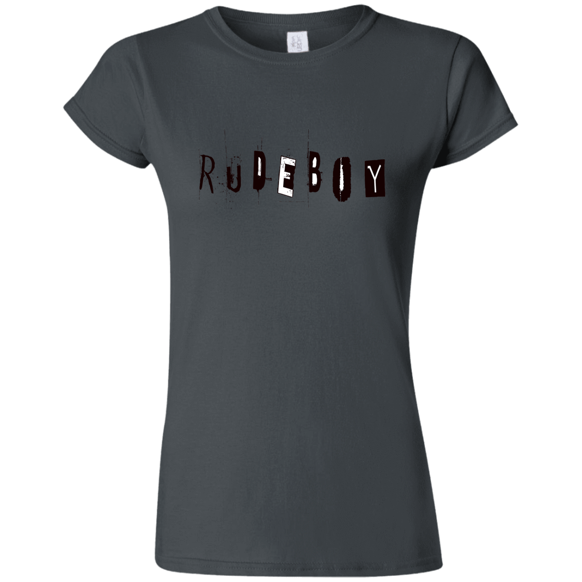 T-Shirts Charcoal / S Rudeboy Junior Slimmer-Fit T-Shirt