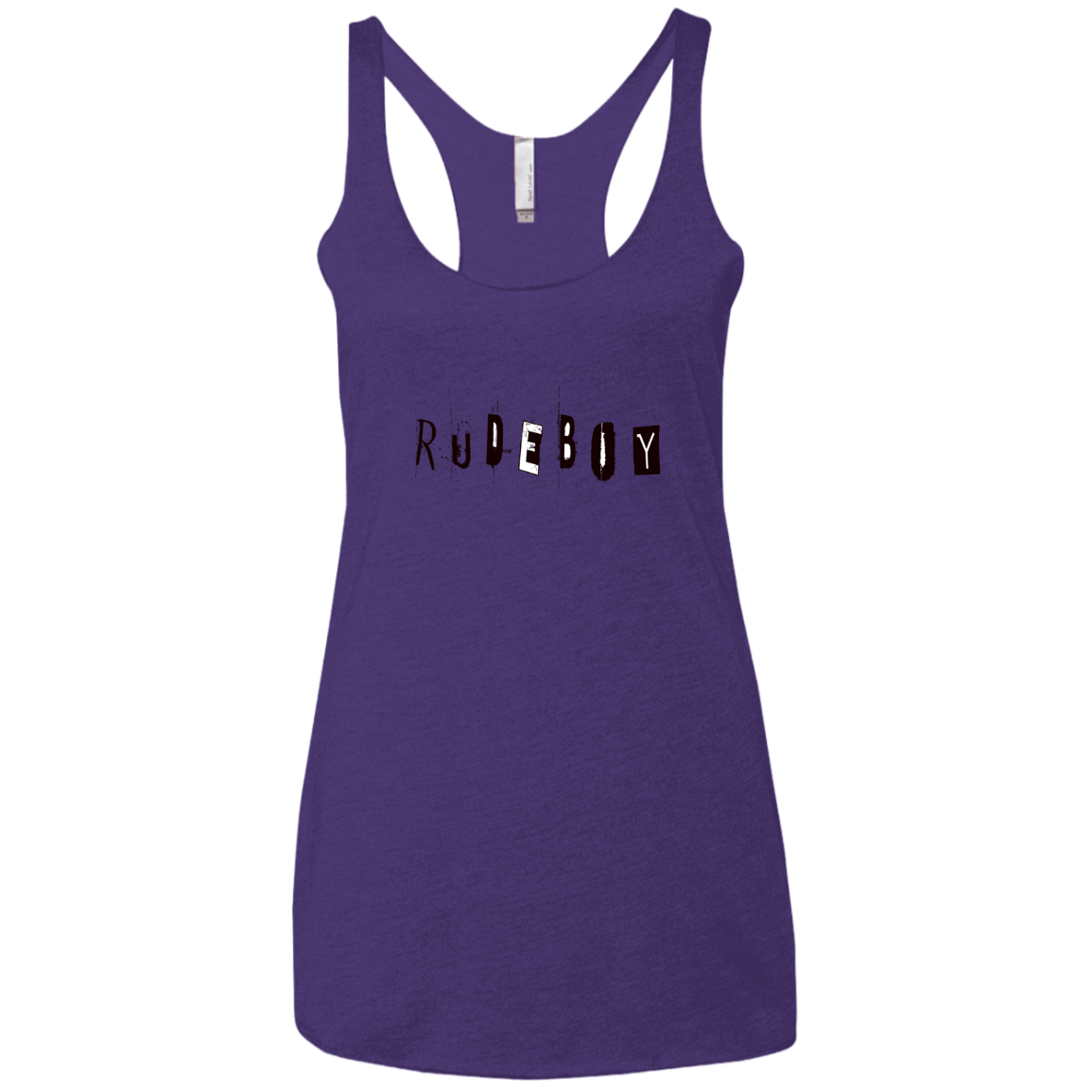 Rudeboy Women's Triblend Racerback Tank