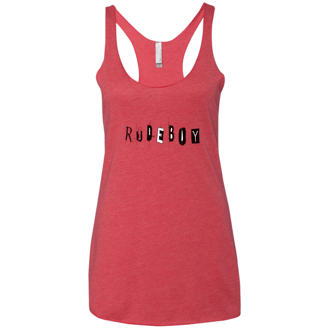 Rudeboy Women's Triblend Racerback Tank