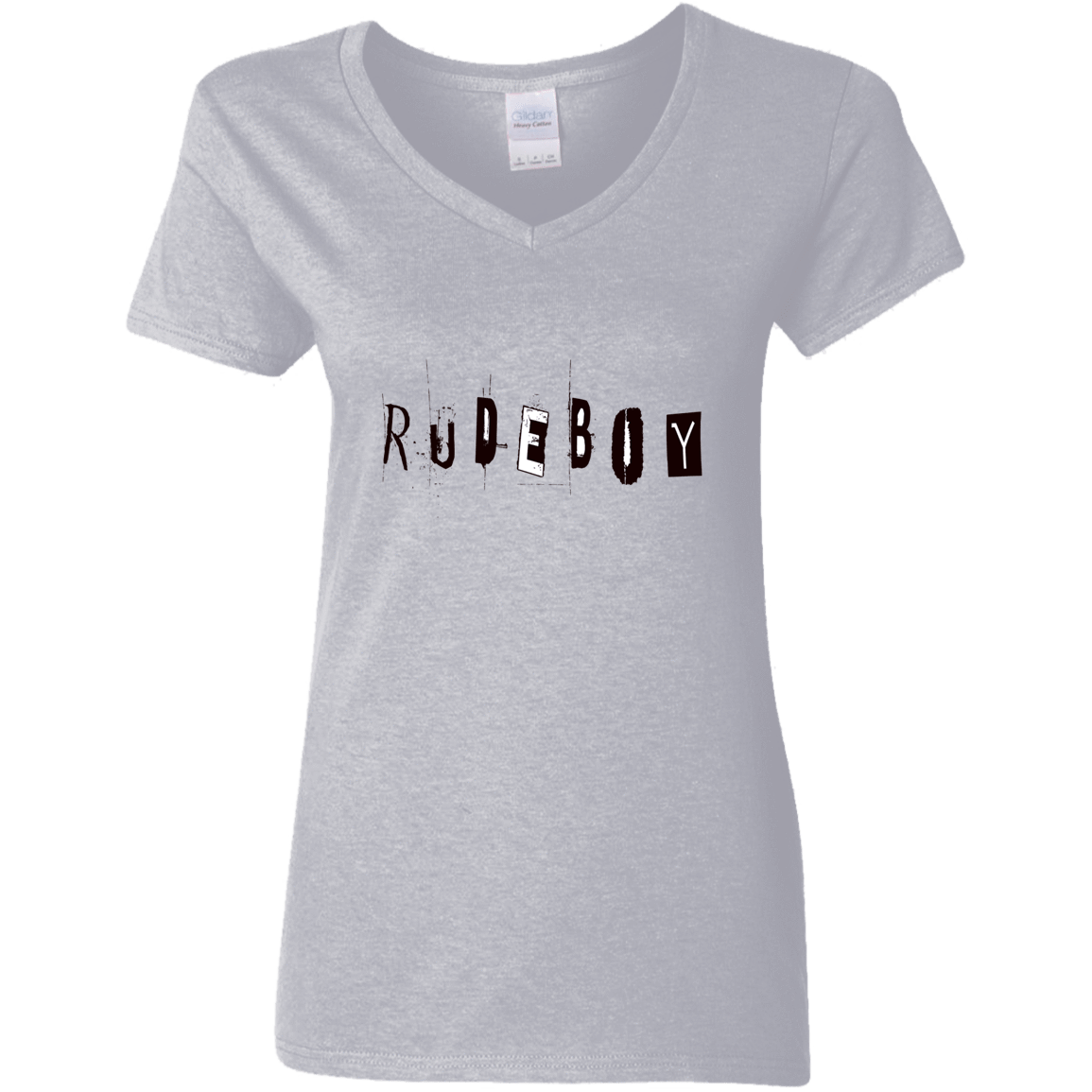 T-Shirts Sport Grey / S Rudeboy Women's V-Neck T-Shirt