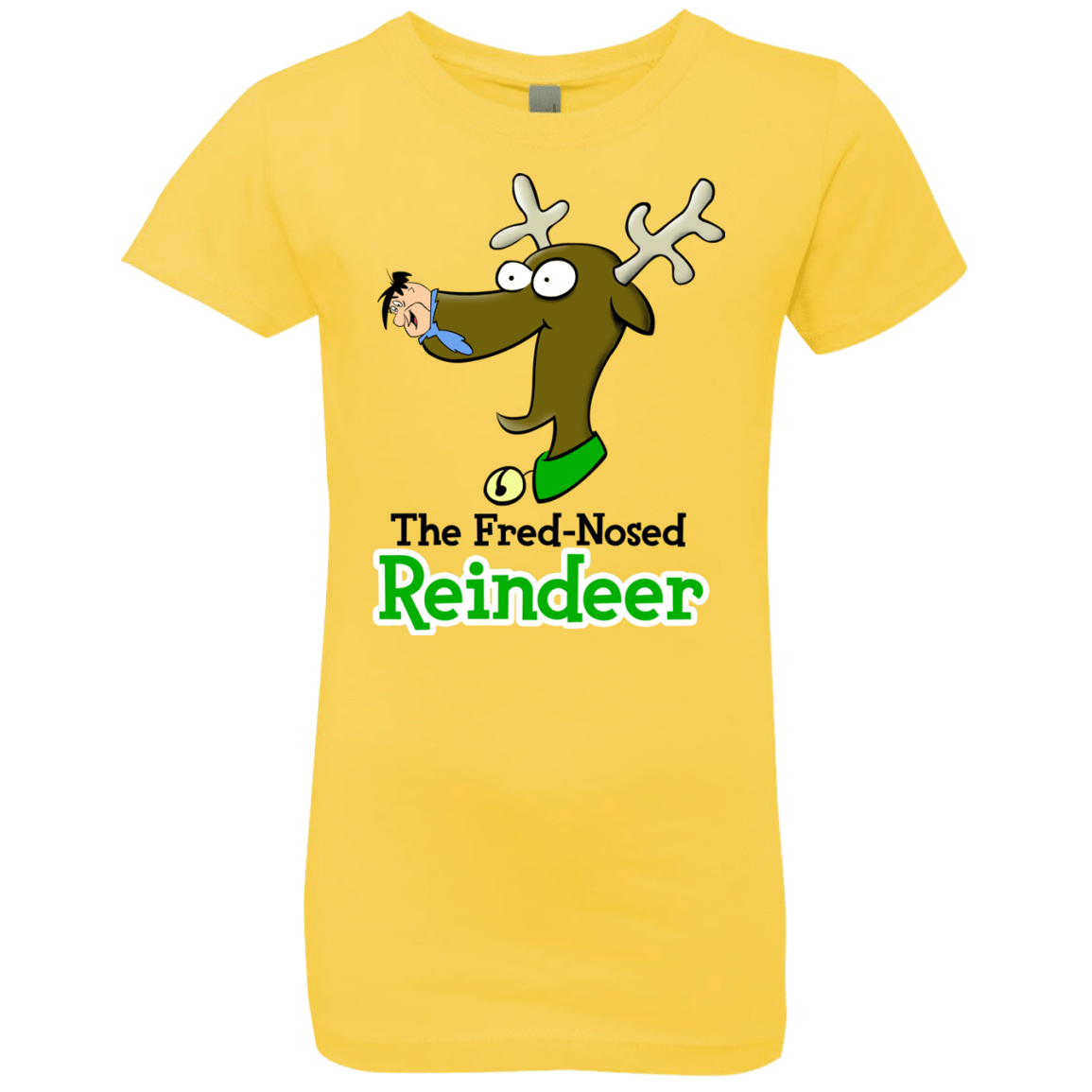 T-Shirts Vibrant Yellow / YXS Rudy Fred Girls Premium T-Shirt