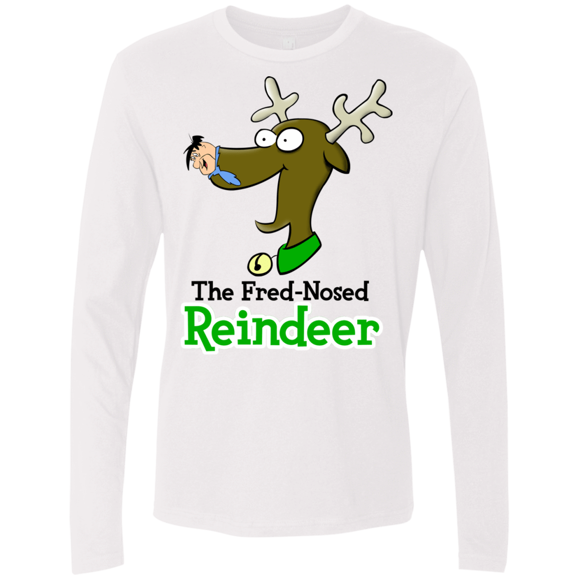 T-Shirts White / Small Rudy Fred Men's Premium Long Sleeve
