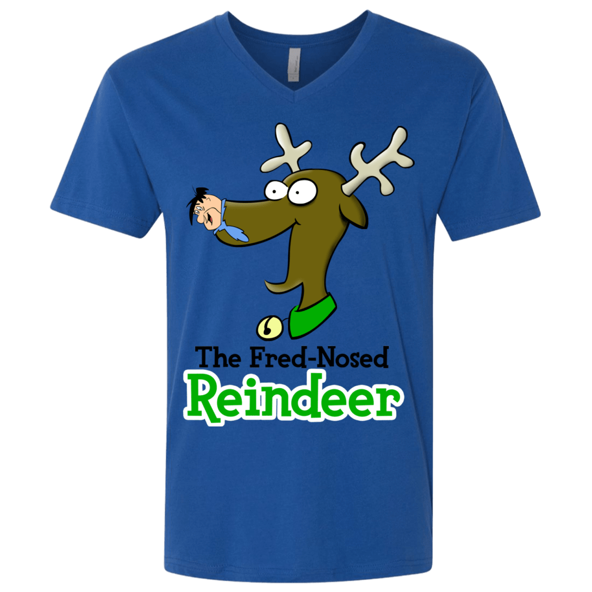 T-Shirts Royal / X-Small Rudy Fred Men's Premium V-Neck