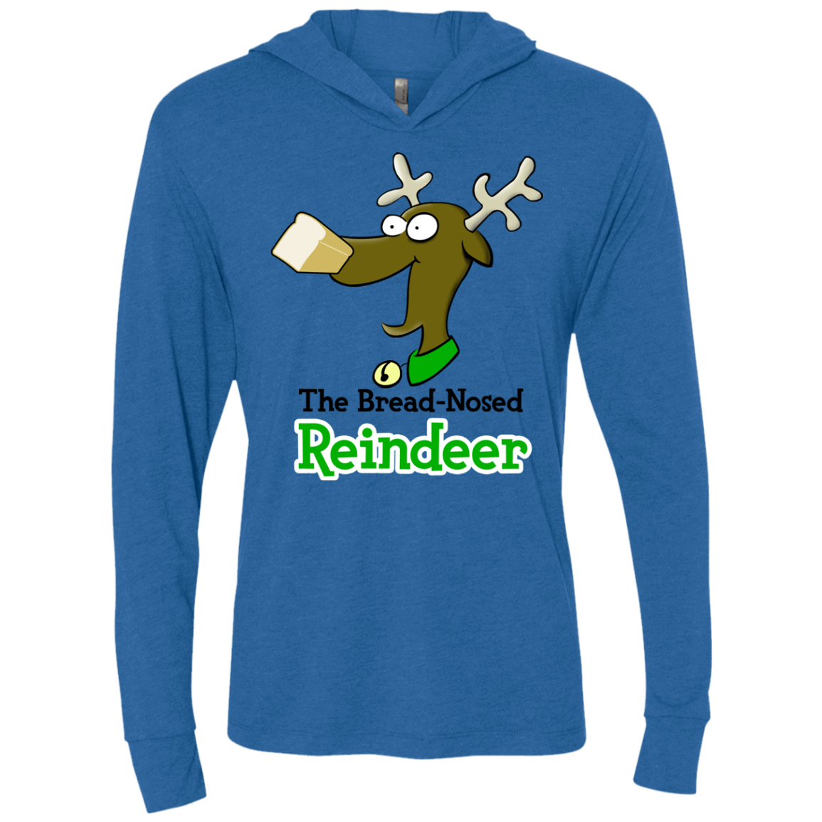 T-Shirts Vintage Royal / X-Small Rudy Triblend Long Sleeve Hoodie Tee