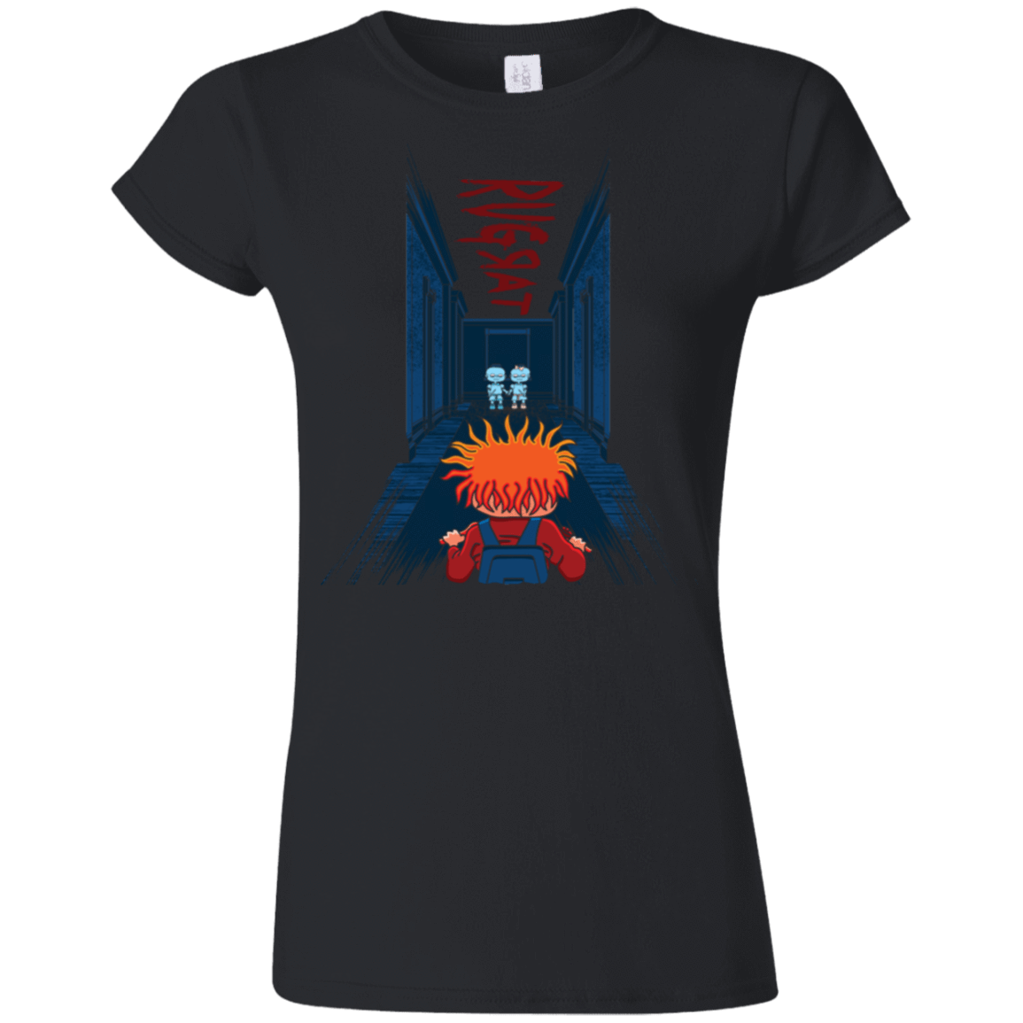 T-Shirts Black / S Rug Rat Junior Slimmer-Fit T-Shirt