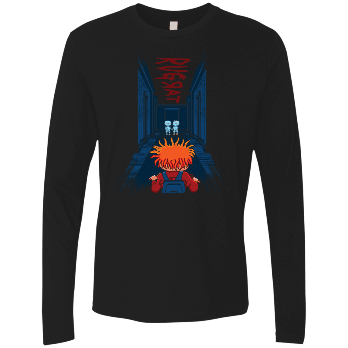 T-Shirts Black / S Rug Rat Men's Premium Long Sleeve