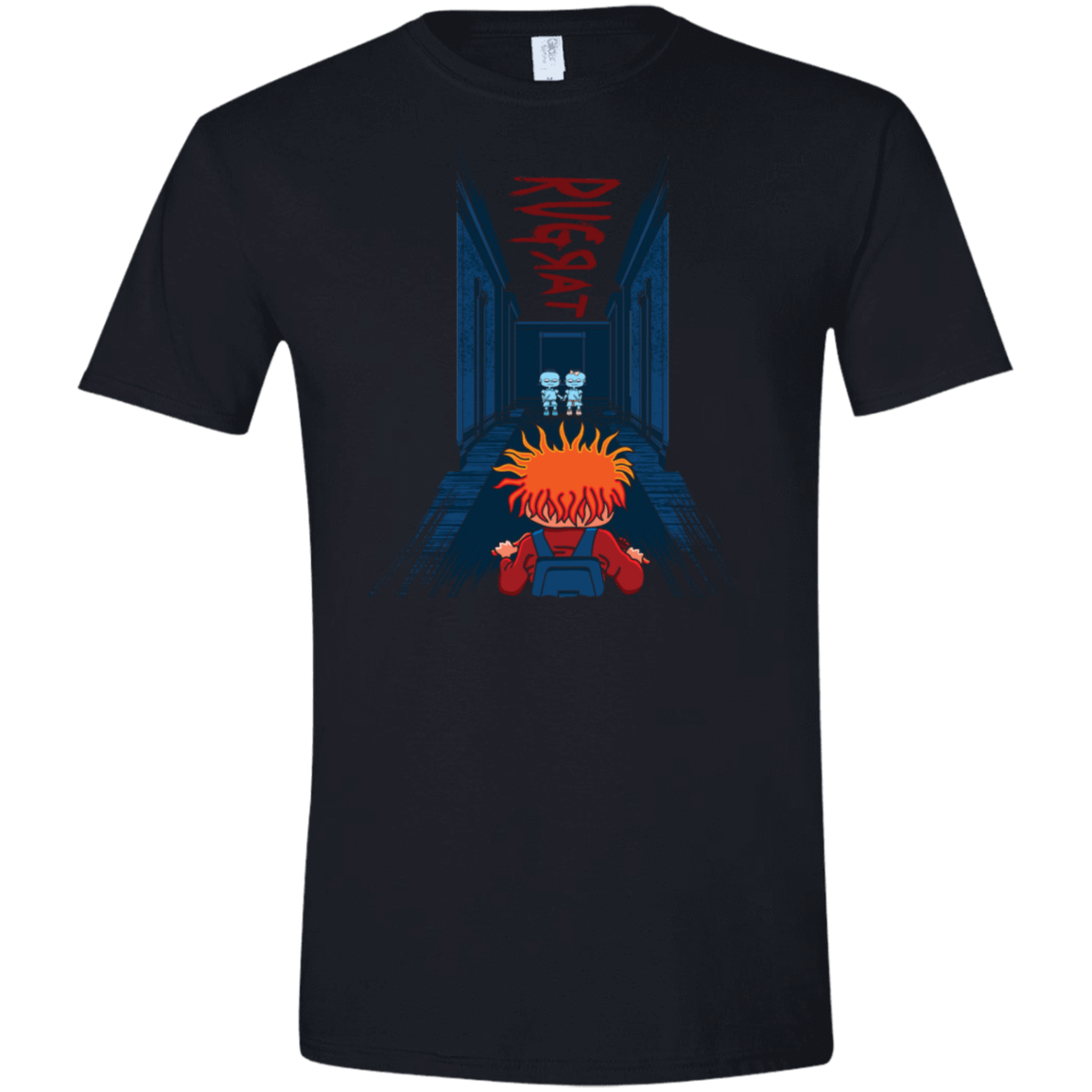 T-Shirts Black / X-Small Rug Rat Men's Semi-Fitted Softstyle