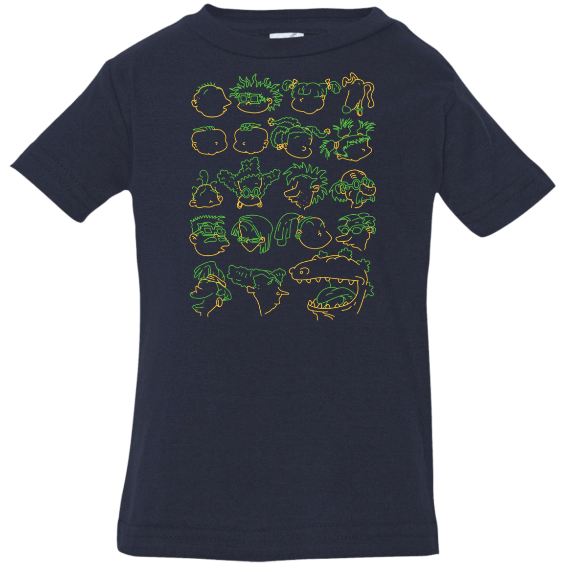 T-Shirts Navy / 6 Months RUGRAT HEADS Infant Premium T-Shirt