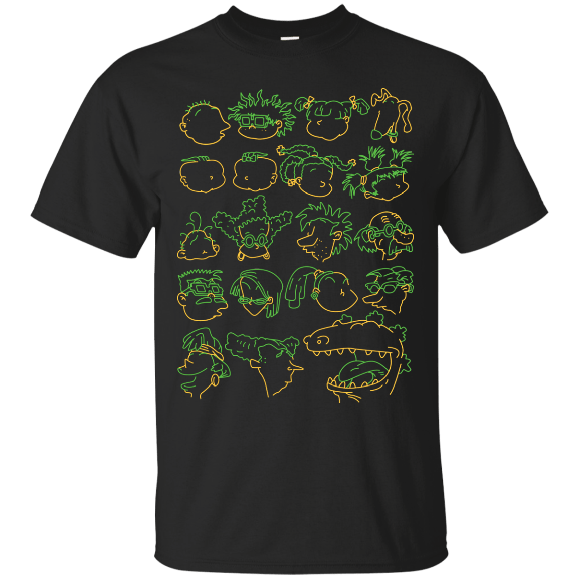 T-Shirts Black / S RUGRAT HEADS T-Shirt