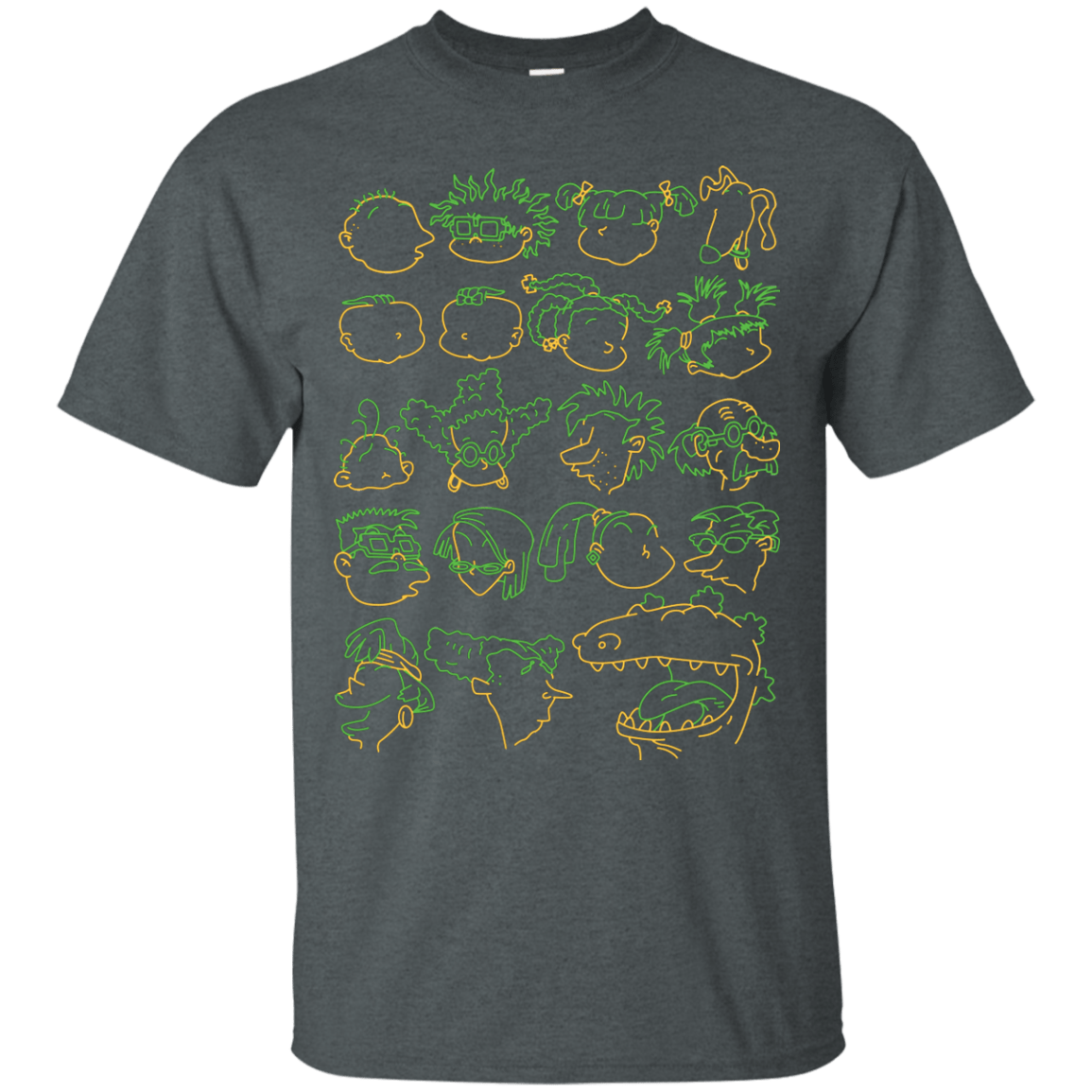 T-Shirts Dark Heather / S RUGRAT HEADS T-Shirt