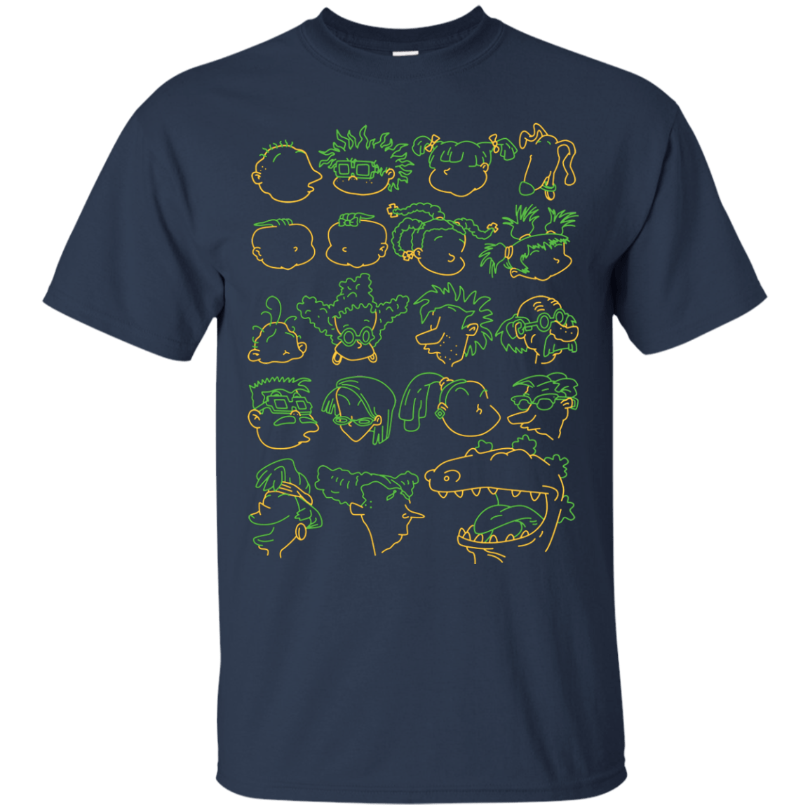 T-Shirts Navy / S RUGRAT HEADS T-Shirt