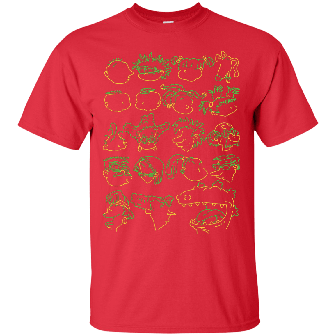 T-Shirts Red / S RUGRAT HEADS T-Shirt