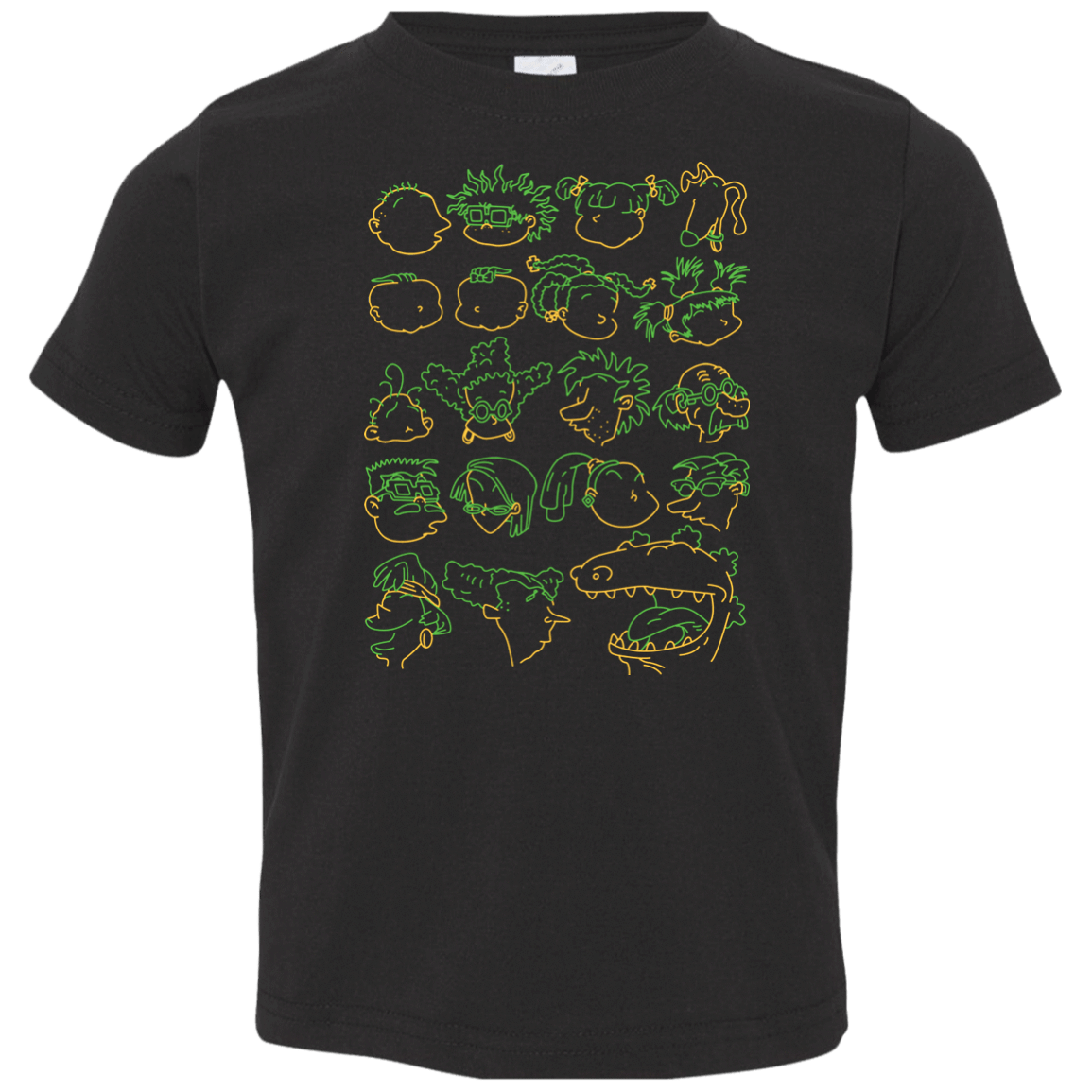 T-Shirts Black / 2T RUGRAT HEADS Toddler Premium T-Shirt
