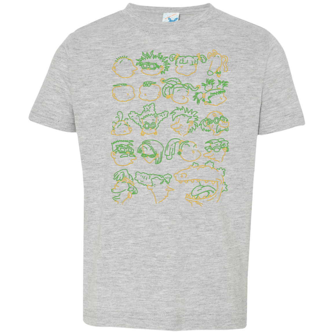 T-Shirts Heather Grey / 2T RUGRAT HEADS Toddler Premium T-Shirt