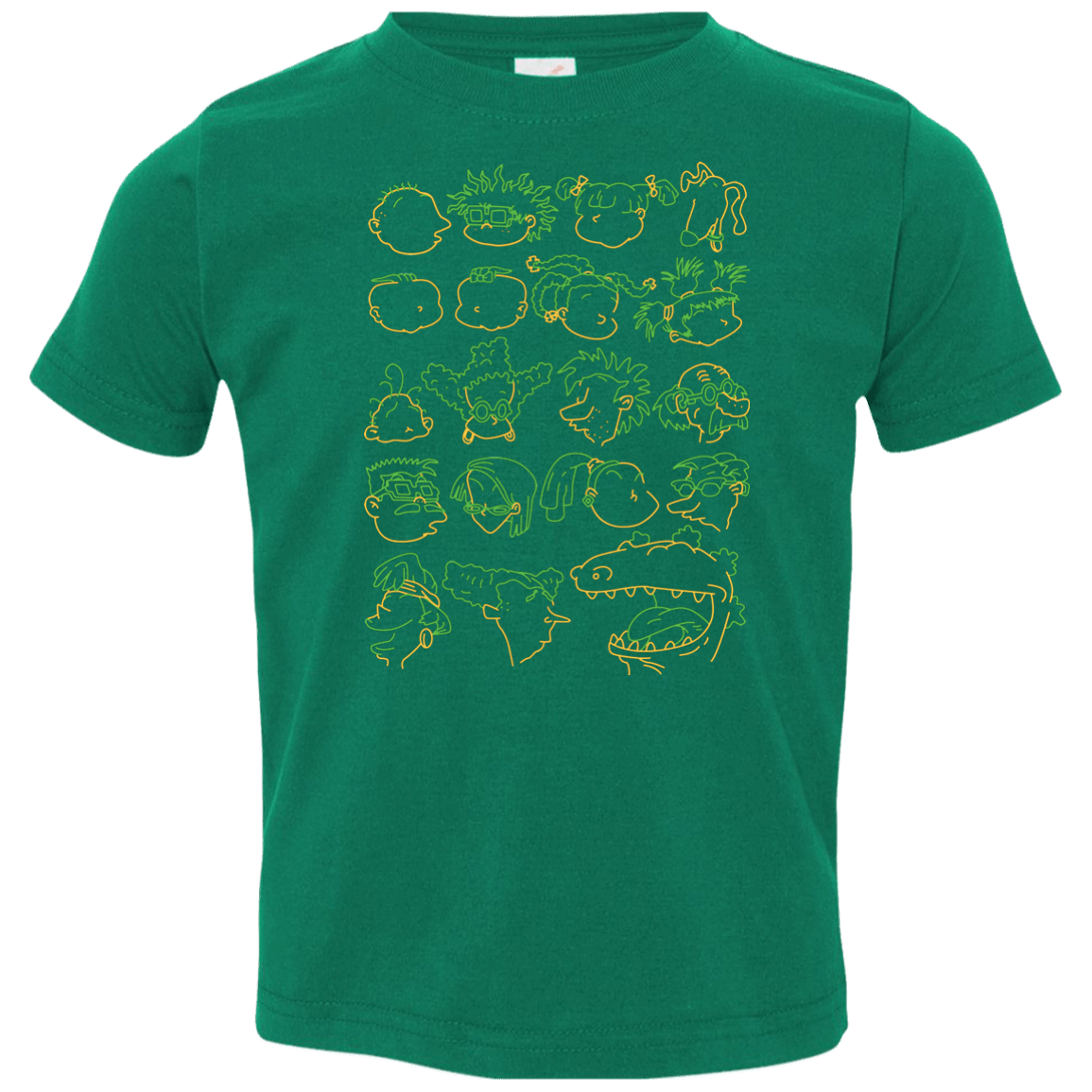 T-Shirts Kelly / 2T RUGRAT HEADS Toddler Premium T-Shirt