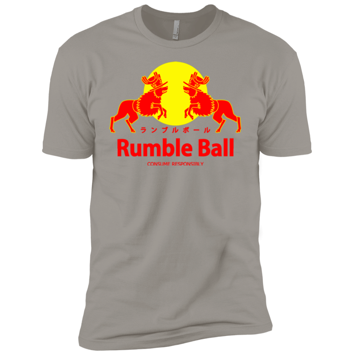 T-Shirts Light Grey / YXS Rumble Ball Boys Premium T-Shirt