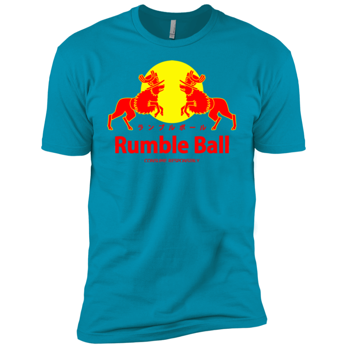 T-Shirts Turquoise / YXS Rumble Ball Boys Premium T-Shirt