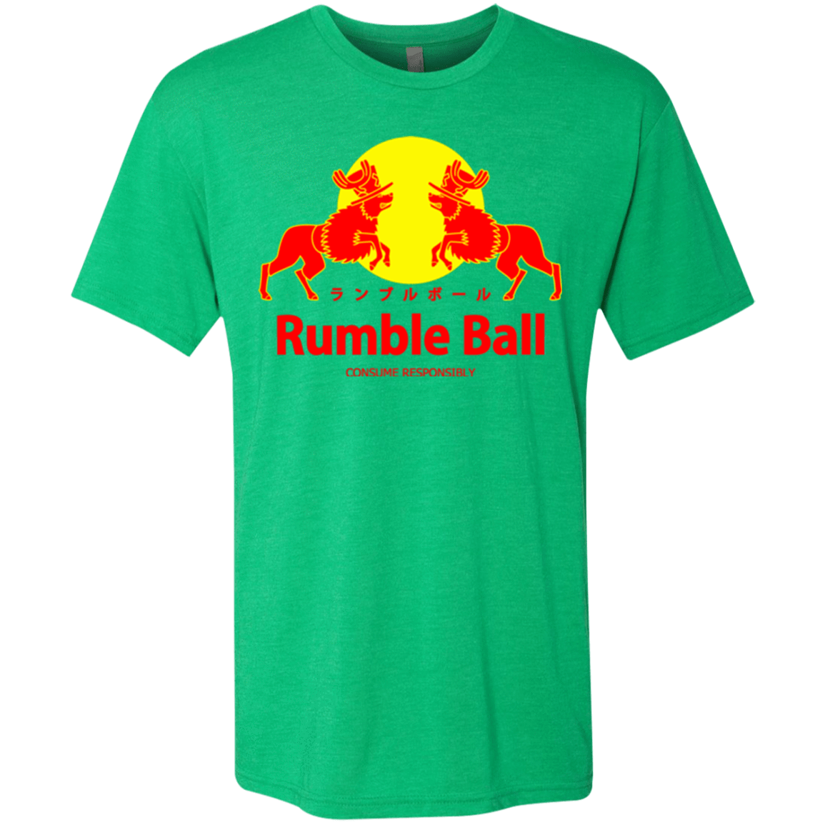 T-Shirts Envy / Small Rumble Ball Men's Triblend T-Shirt