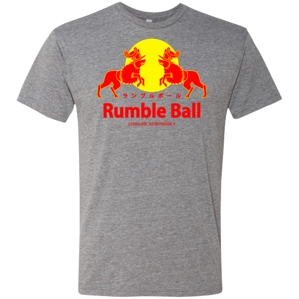 T-Shirts Premium Heather / Small Rumble Ball Men's Triblend T-Shirt