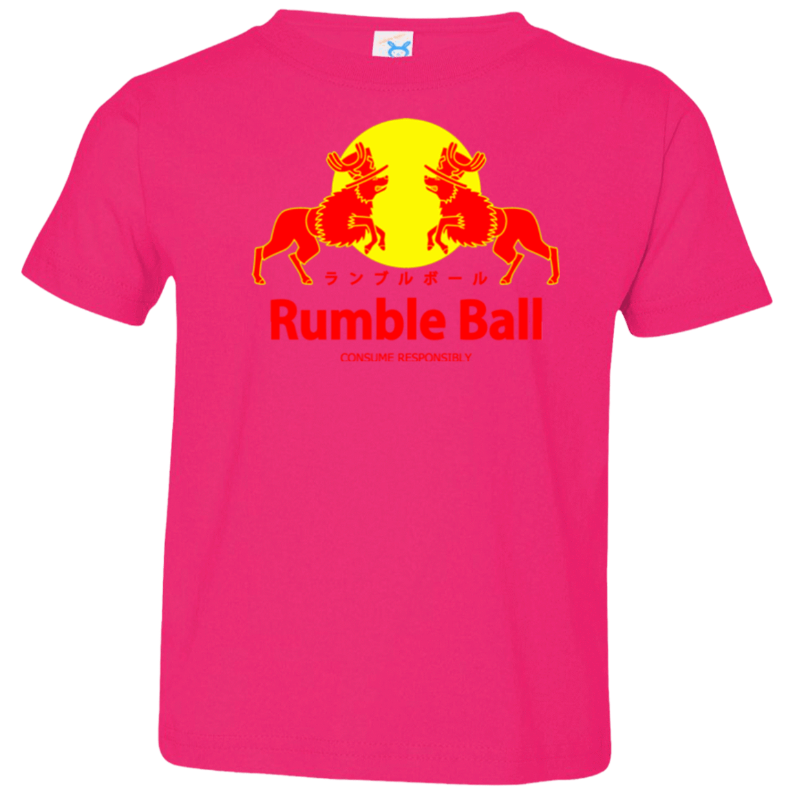 T-Shirts Hot Pink / 2T Rumble Ball Toddler Premium T-Shirt