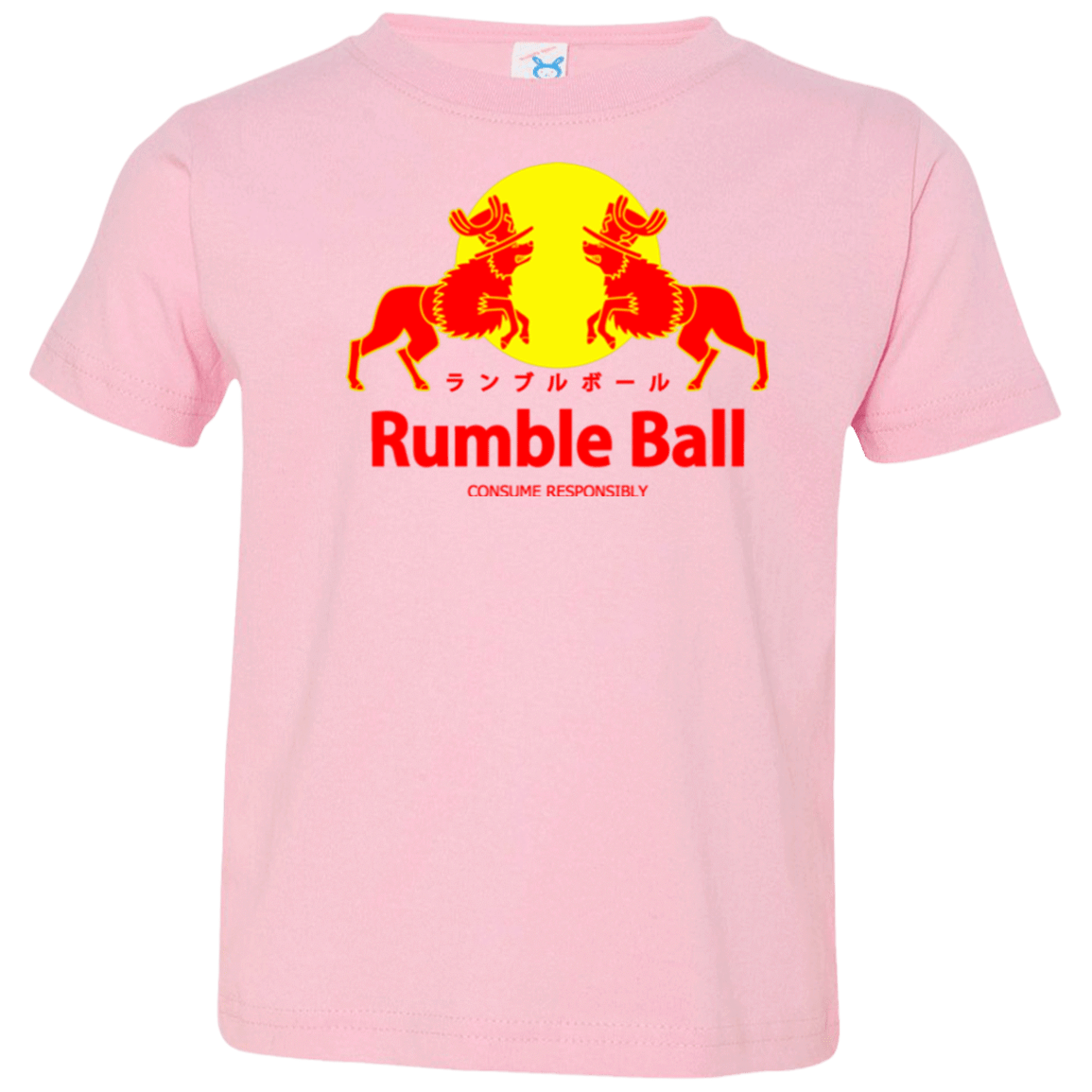 T-Shirts Pink / 2T Rumble Ball Toddler Premium T-Shirt
