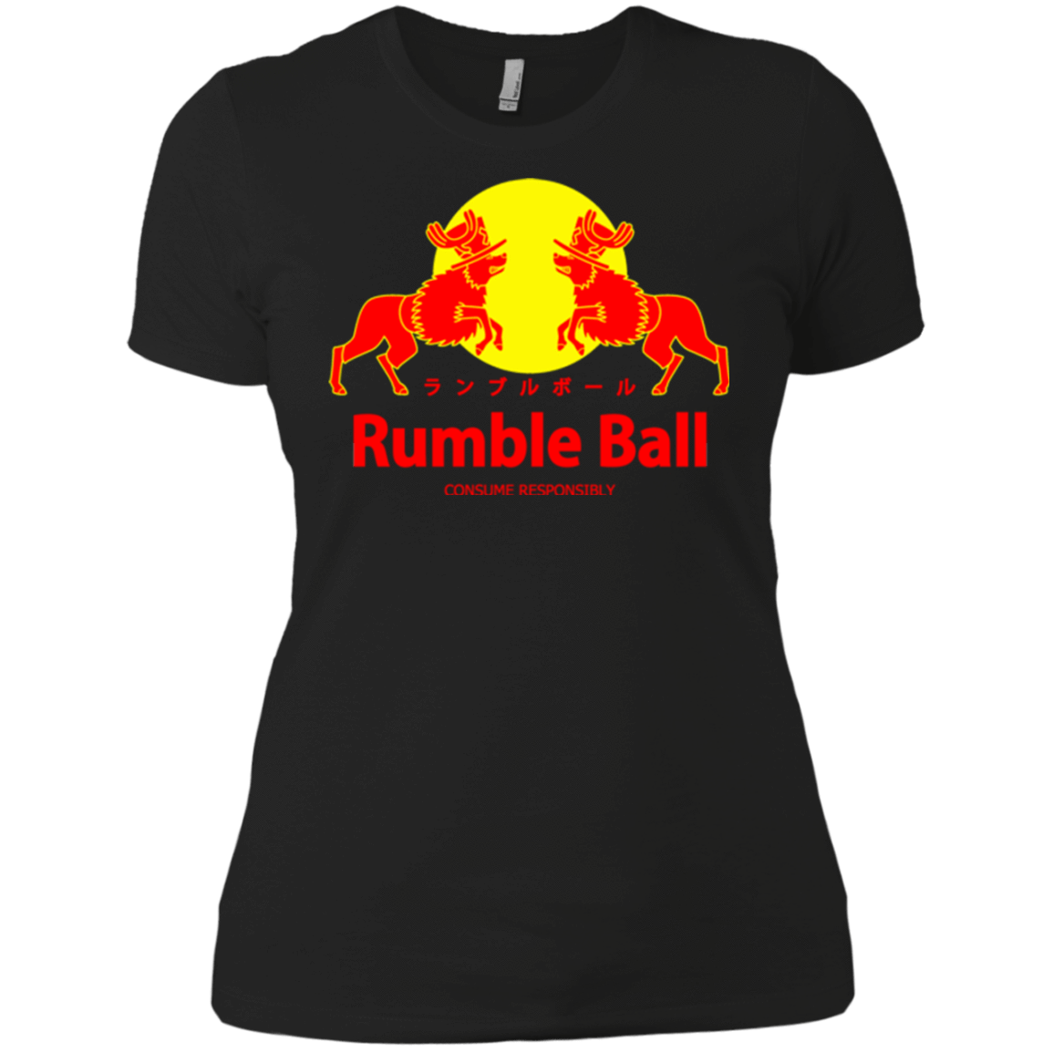 T-Shirts Black / X-Small Rumble Ball Women's Premium T-Shirt