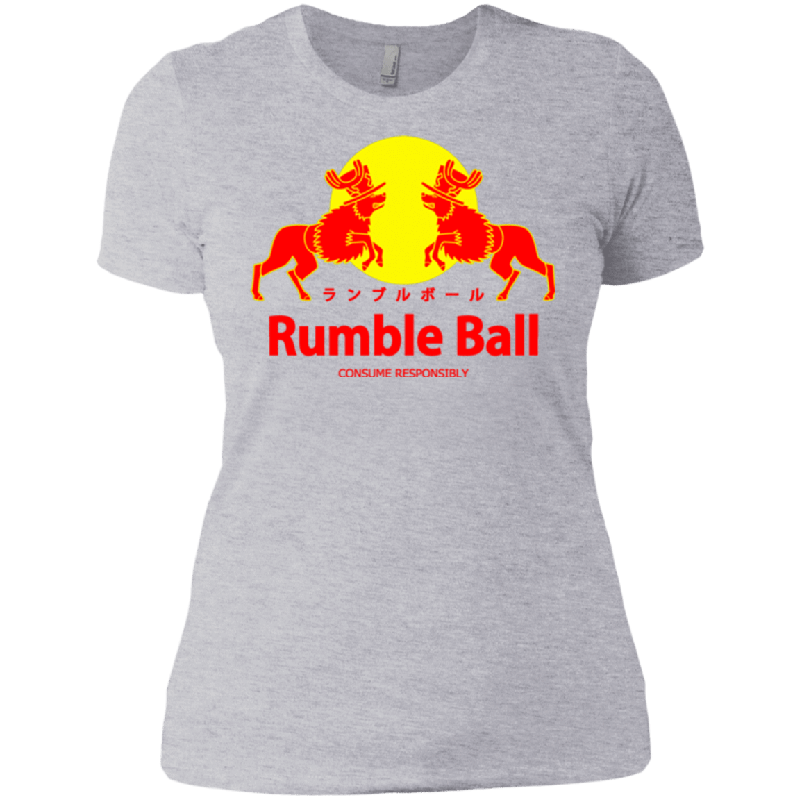 T-Shirts Heather Grey / X-Small Rumble Ball Women's Premium T-Shirt