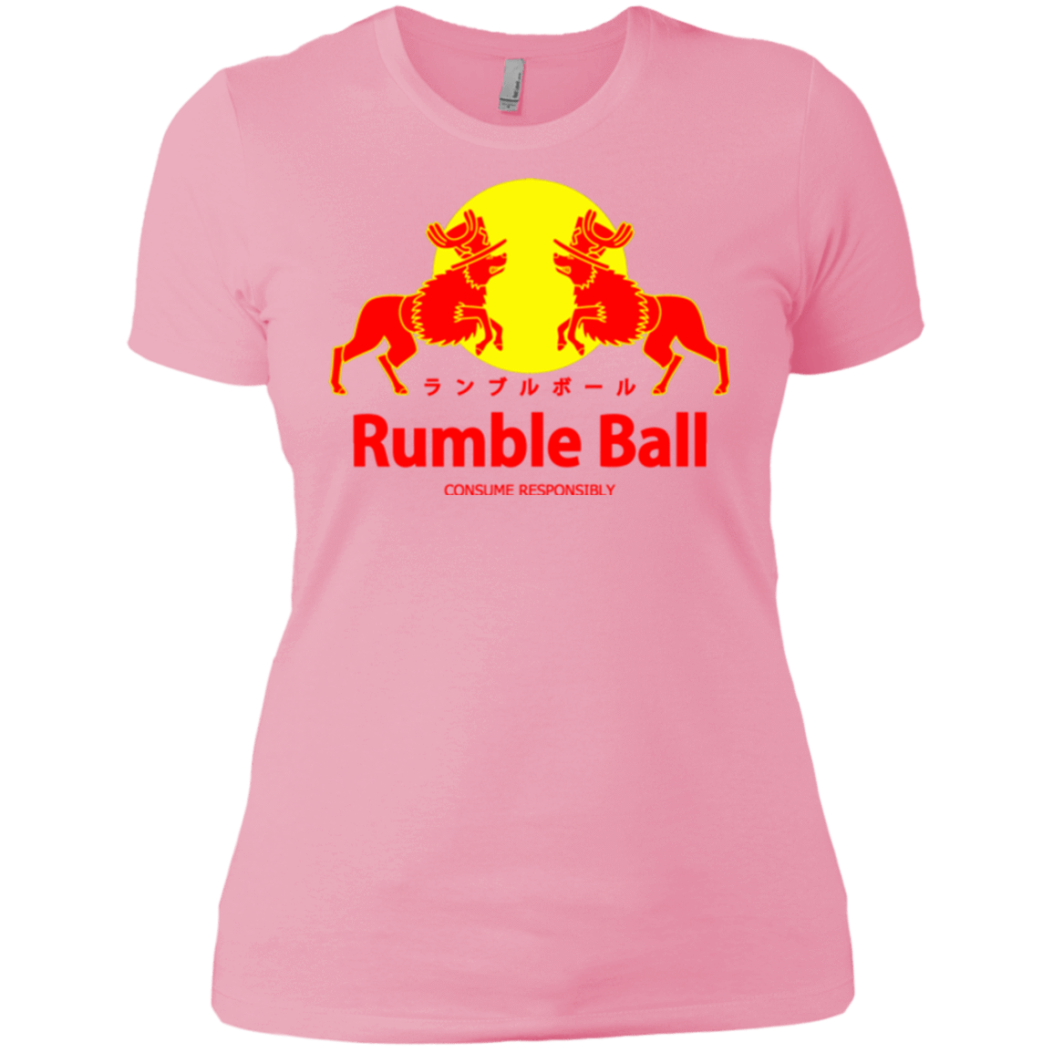 T-Shirts Light Pink / X-Small Rumble Ball Women's Premium T-Shirt