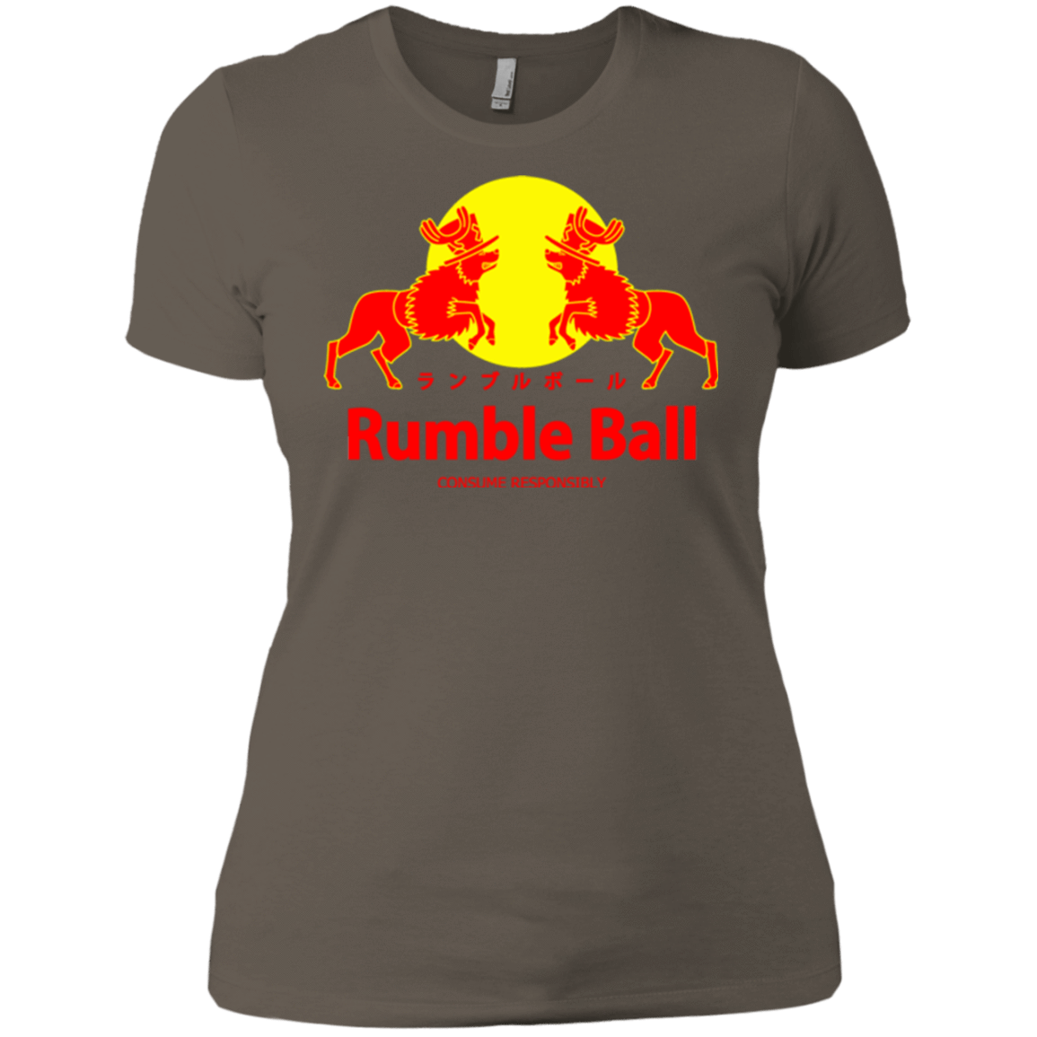 T-Shirts Warm Grey / X-Small Rumble Ball Women's Premium T-Shirt