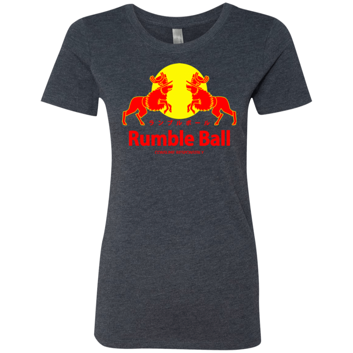 T-Shirts Vintage Navy / Small Rumble Ball Women's Triblend T-Shirt
