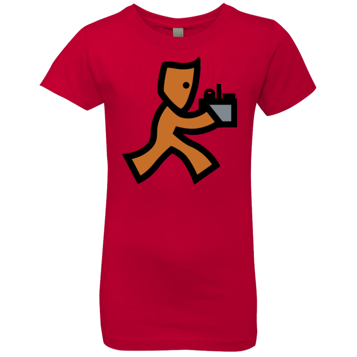 T-Shirts Red / YXS RUN Girls Premium T-Shirt