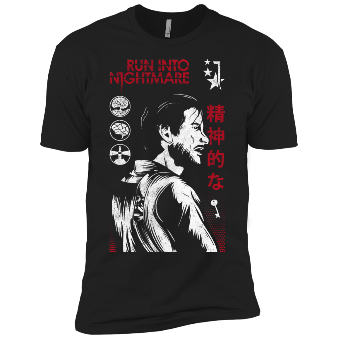 T-Shirts Black / YXS Run Into Nightmare Boys Premium T-Shirt