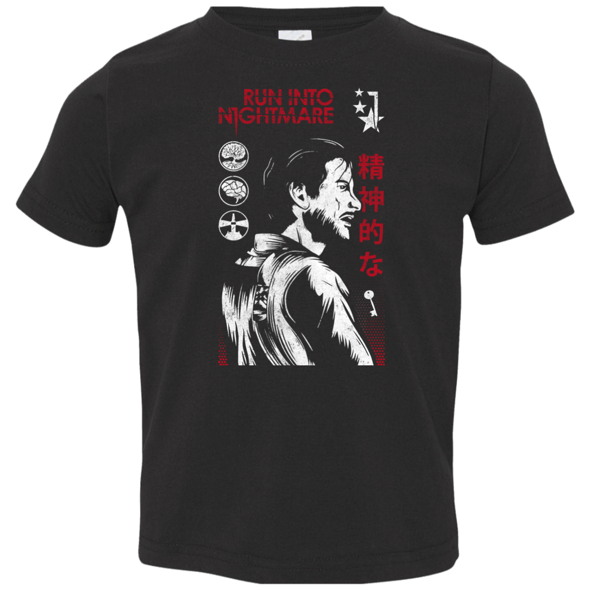 T-Shirts Black / 2T Run Into Nightmare Toddler Premium T-Shirt