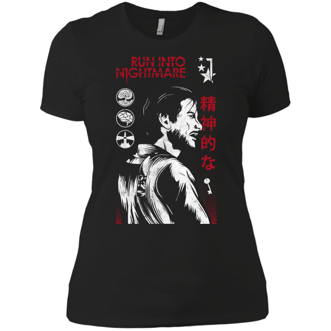 T-Shirts Black / X-Small Run Into Nightmare Women's Premium T-Shirt