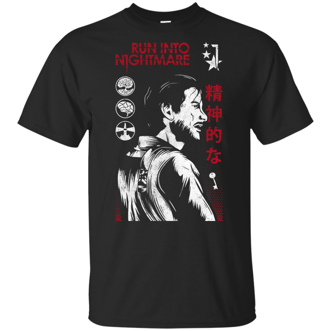 T-Shirts Black / YXS Run Into Nightmare Youth T-Shirt