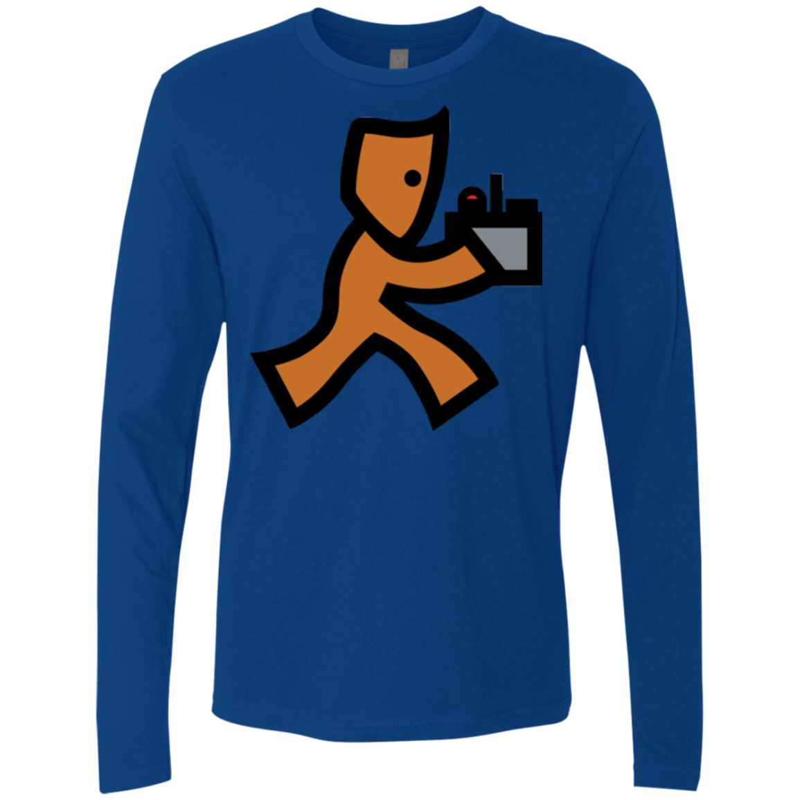 T-Shirts Royal / Small RUN Men's Premium Long Sleeve
