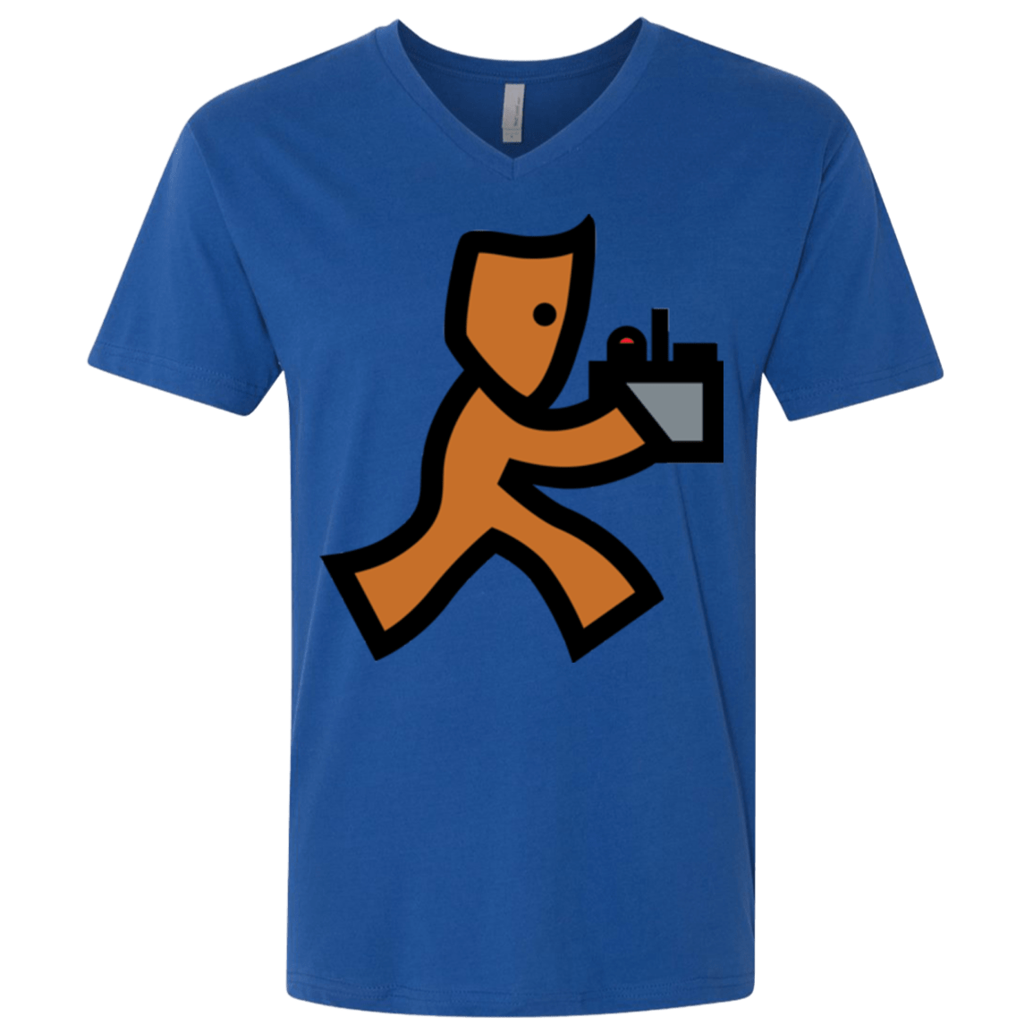 T-Shirts Royal / X-Small RUN Men's Premium V-Neck