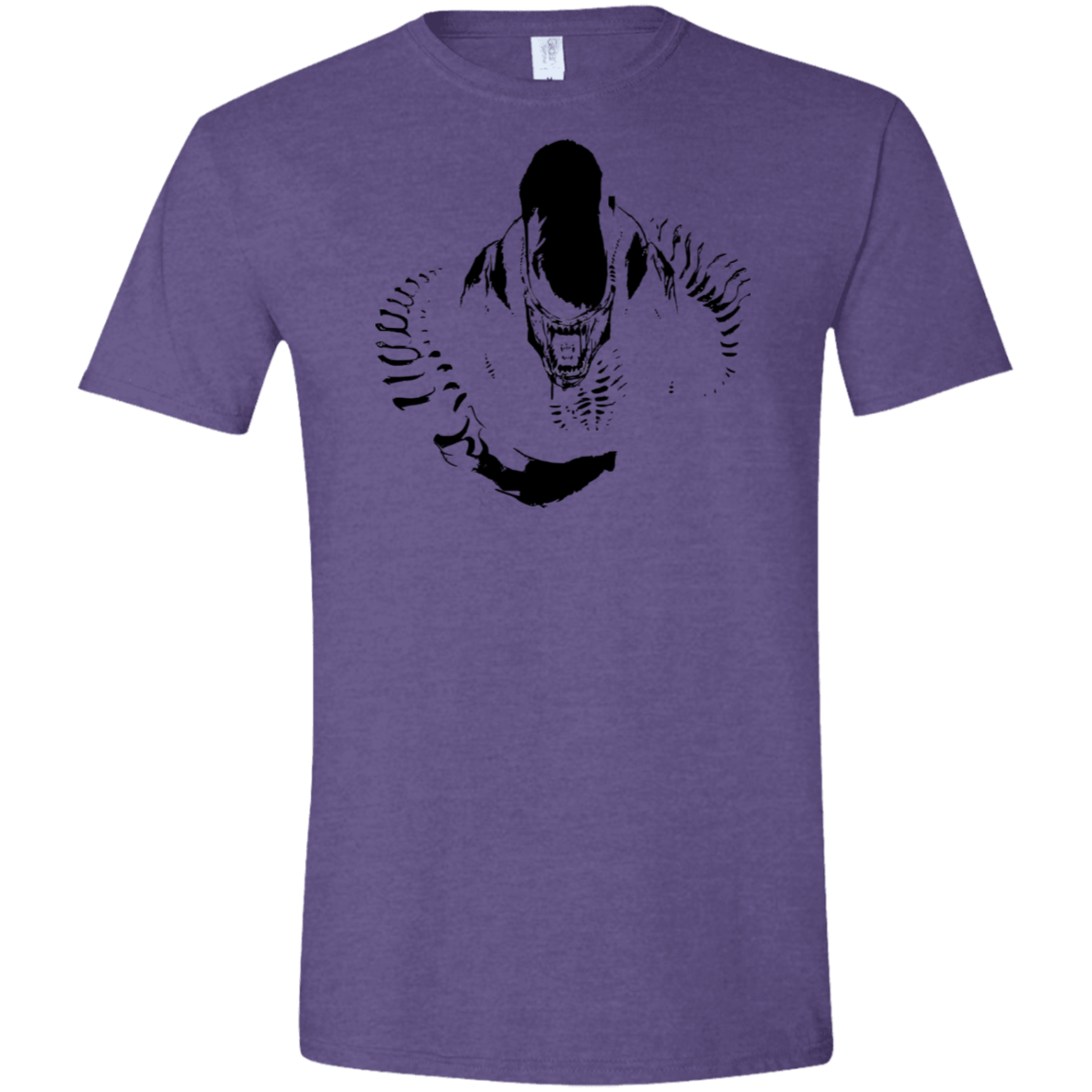 T-Shirts Heather Purple / S Run Men's Semi-Fitted Softstyle