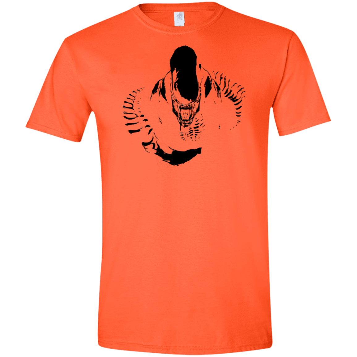 T-Shirts Orange / S Run Men's Semi-Fitted Softstyle