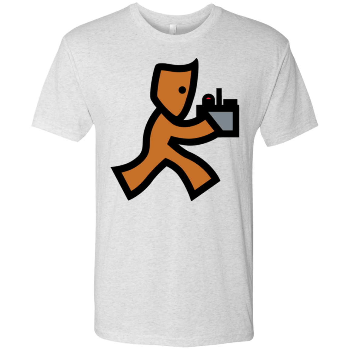 T-Shirts Heather White / Small RUN Men's Triblend T-Shirt