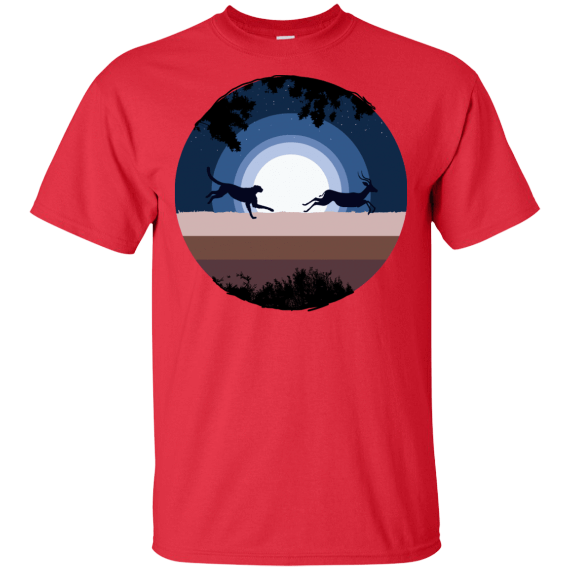 T-Shirts Red / S Run T-Shirt