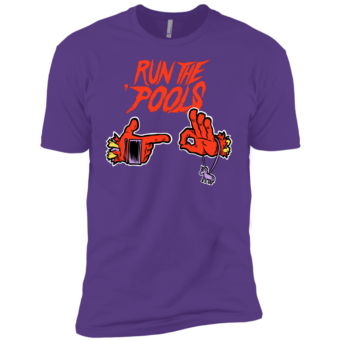 T-Shirts Purple Rush / YXS Run the Pools Boys Premium T-Shirt