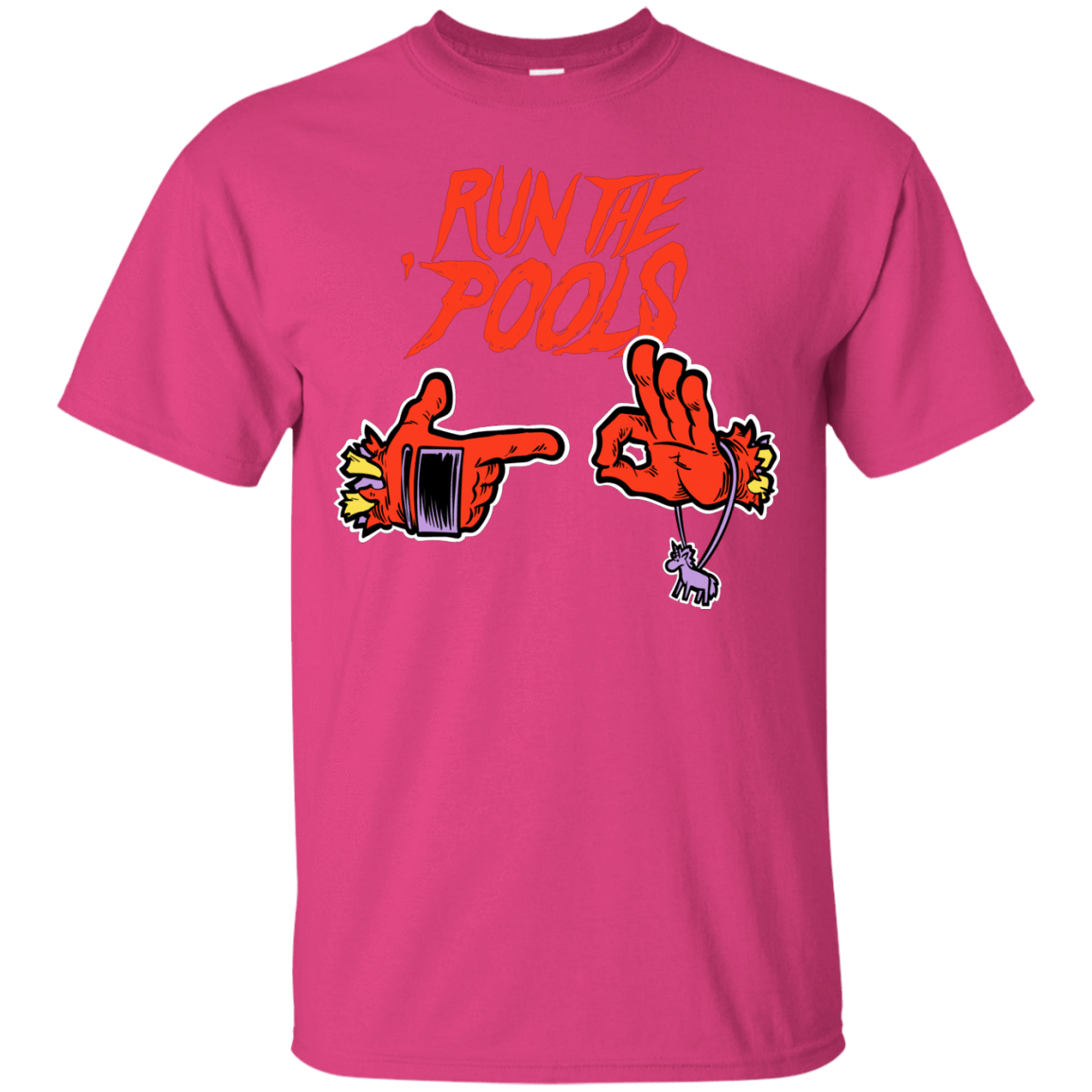 T-Shirts Heliconia / S Run the Pools T-Shirt