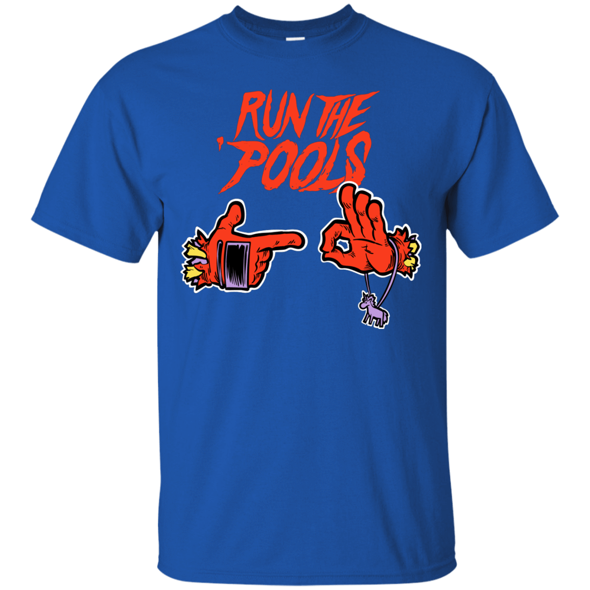 T-Shirts Royal / S Run the Pools T-Shirt