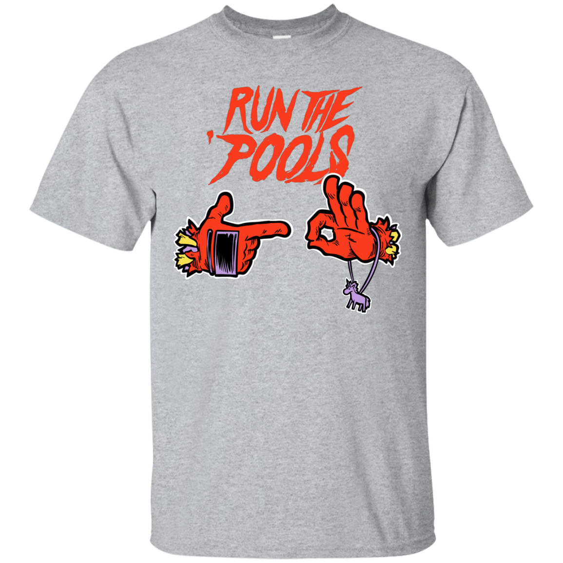 T-Shirts Sport Grey / S Run the Pools T-Shirt